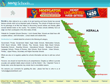 Tablet Screenshot of keralaschools.co.in